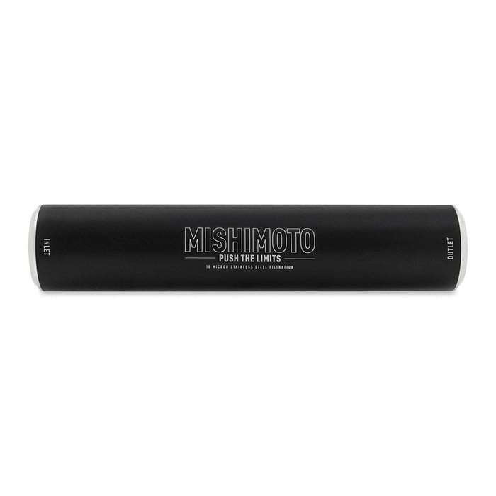 Mishimoto MMFF-HF-S010 Mishimoto High-Flow-10AN Fuel Filter, 10-Micron Stainless-Steel Insert - Truck Part Superstore