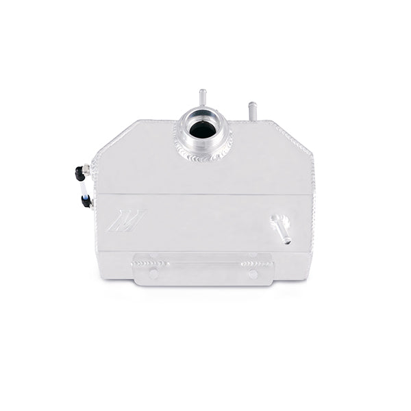 Mishimoto MMRT-MUS-15E Ford Mustang EcoBoost/V6/V8 Aluminum Coolant Expansion Tank, 2015+ Silver - Truck Part Superstore