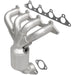 MagnaFlow Exhaust Products 50841 Catalytic Converter with Integrated Exhaust Manifold - Truck Part Superstore