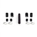 Mishimoto MMAH-U12BK Universal Flexible Stainless Steel Radiator Hose Kit, 12", Black - Truck Part Superstore