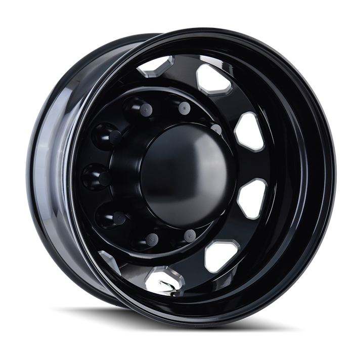 IONBILT IB02-24810MR IB02 (IB02) REAR BLACK/MILLED SPOKES 24.5X8.25 10-285.75 168MM 220.1MM - Truck Part Superstore