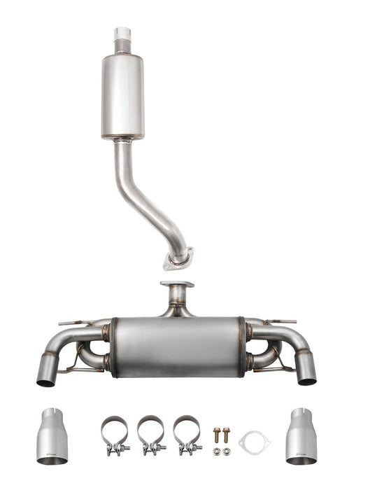 Hooker BH10304 Blackheart Cat-Back Exhaust System - Truck Part Superstore