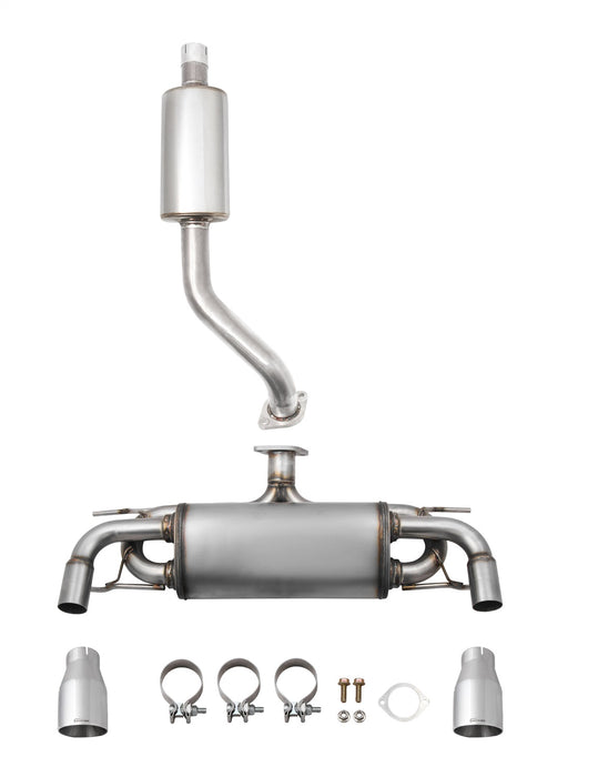Hooker BH10304 Blackheart Cat-Back Exhaust System - Truck Part Superstore