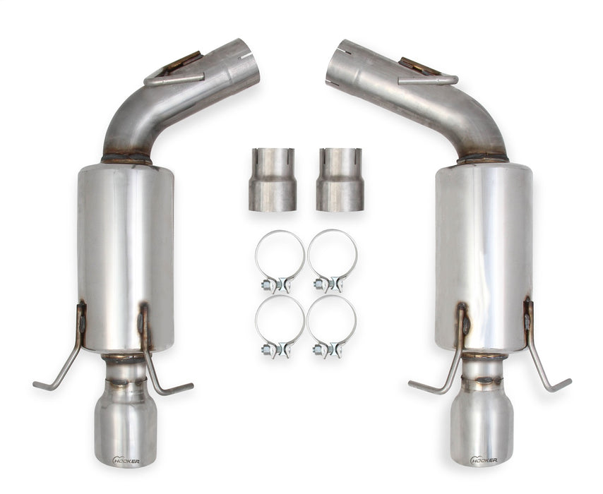 Hooker BH13169 Blackheart Axle-Back Exhaust System - Truck Part Superstore