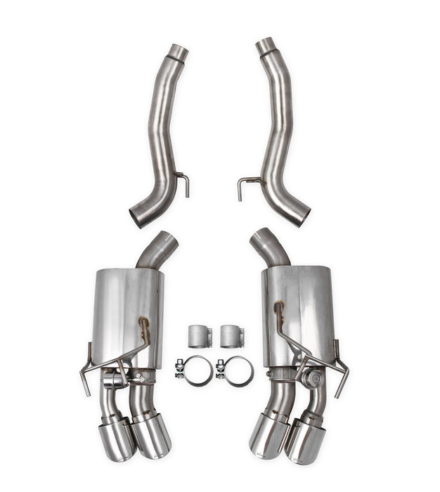 Hooker BH13184 Blackheart Axle-Back Exhaust System - Truck Part Superstore