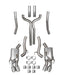 Hooker BH13187 Blackheart Header-Back Exhaust System - Truck Part Superstore