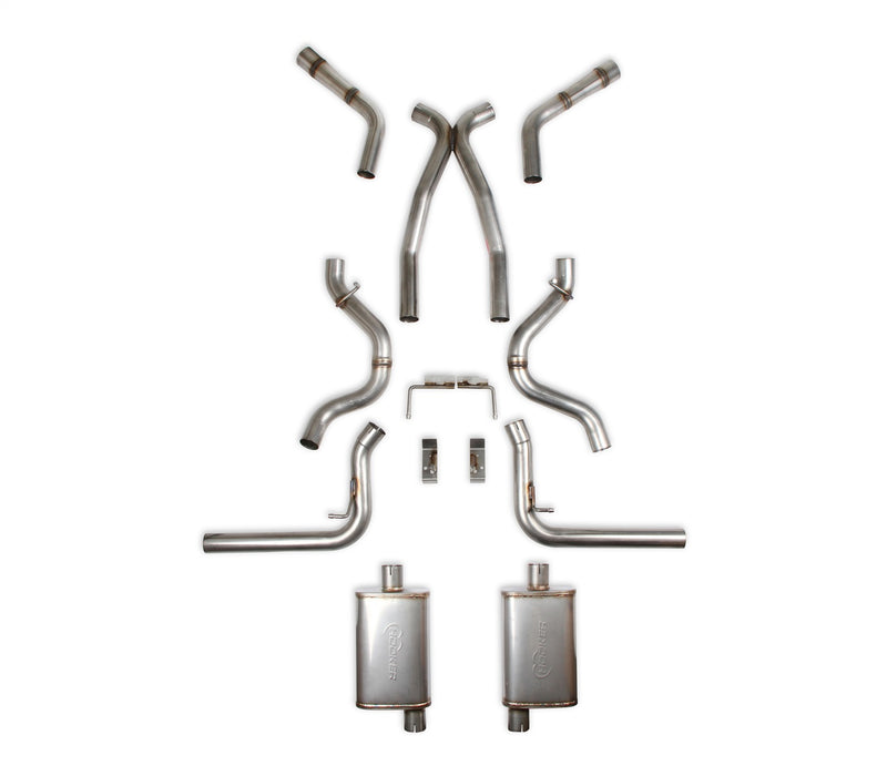 Hooker BH13204 Blackheart Header-Back Exhaust System - Truck Part Superstore