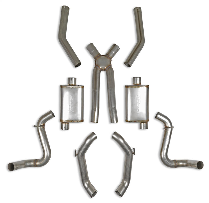 Hooker BH13207 Blackheart Header-Back Exhaust System - Truck Part Superstore