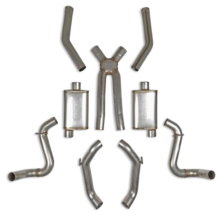 Hooker BH13207 Blackheart Header-Back Exhaust System - Truck Part Superstore