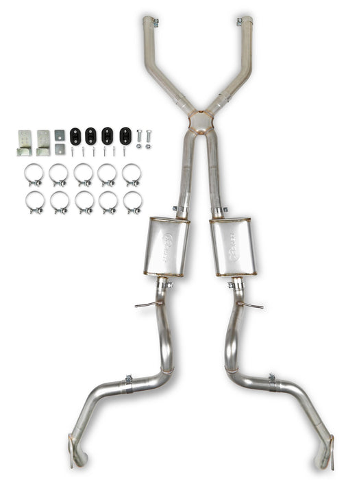 Hooker BH13208 Blackheart Header-Back Exhaust System - Truck Part Superstore