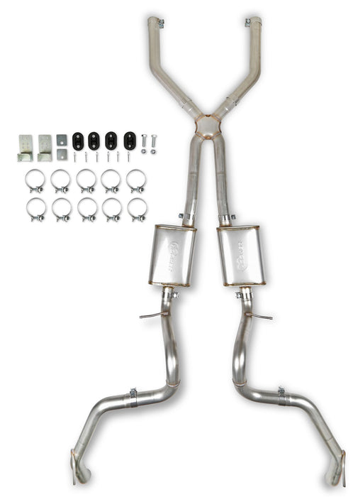 Hooker BH13208 Blackheart Header-Back Exhaust System - Truck Part Superstore