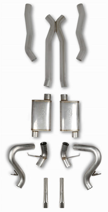 Hooker BH23115 Blackheart Header-Back Exhaust System - Truck Part Superstore