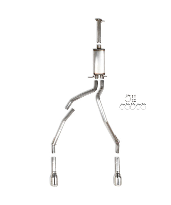 Hooker BH2459 Blackheart Cat-Back Exhaust System - Truck Part Superstore