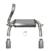 Hooker BH5413 Blackheart Axle-Back Exhaust System - Truck Part Superstore