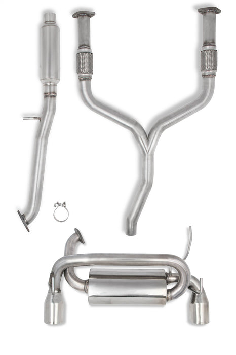 Hooker BH6304 Blackheart Axle-Back Exhaust System - Truck Part Superstore