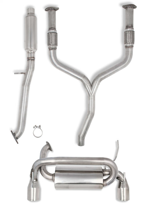 Hooker BH6304 Blackheart Axle-Back Exhaust System - Truck Part Superstore