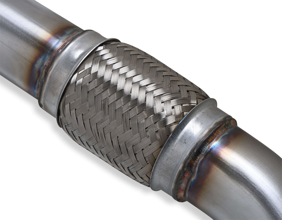Hooker BH7302 Blackheart Mid Pipe; 3 in. 304 Stainless Steel; 18 Gauge; Mandrel Bent; - Truck Part Superstore