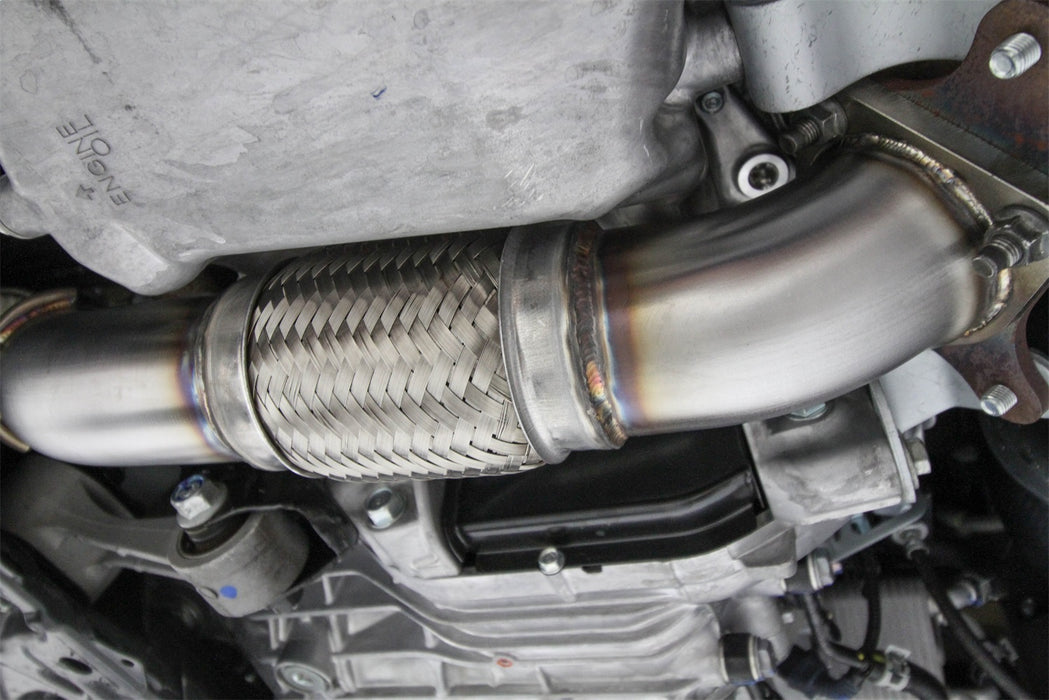 Hooker BH7302 Blackheart Mid Pipe; 3 in. 304 Stainless Steel; 18 Gauge; Mandrel Bent; - Truck Part Superstore