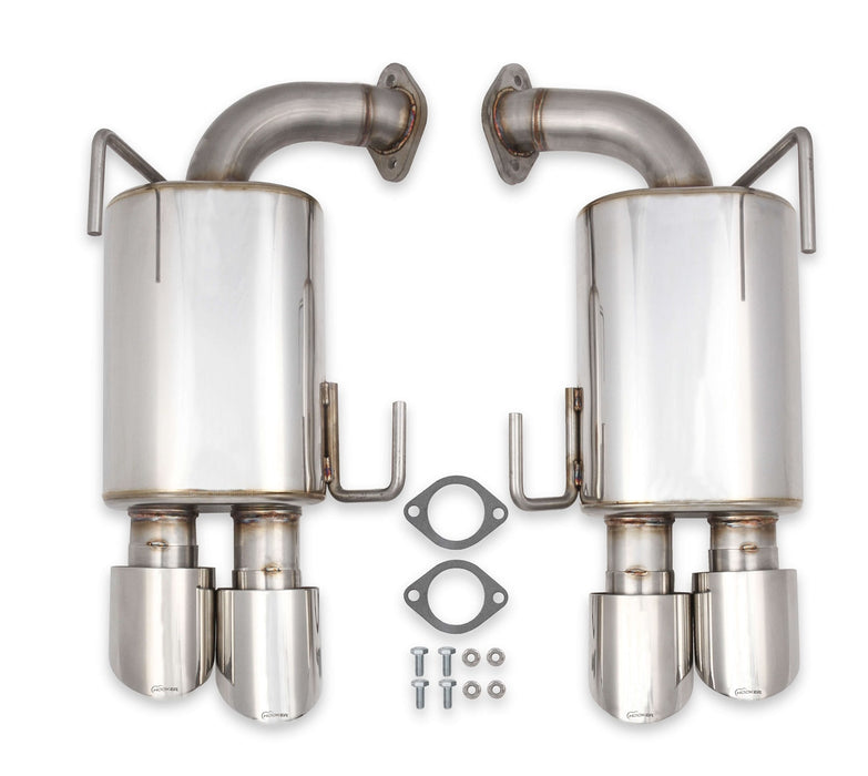 Hooker BH9301 Blackheart Axle-Back Exhaust System - Truck Part Superstore