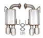 Hooker BH9301 Blackheart Axle-Back Exhaust System - Truck Part Superstore