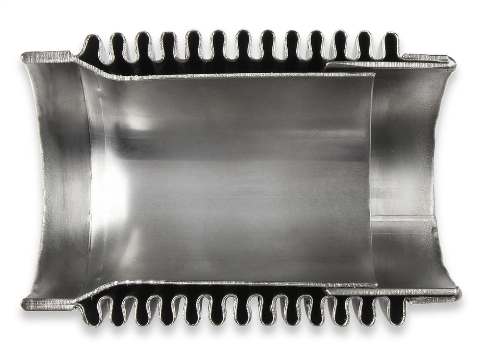 Hooker BH9307 Blackheart Up-Pipe; 2 in. Tubing; 304 Stainless Steel; 18-Gauge; w/Flex Joint; - Truck Part Superstore