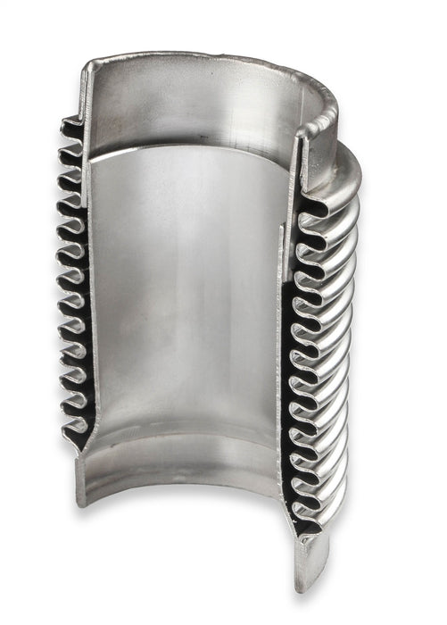 Hooker BH9307 Blackheart Up-Pipe; 2 in. Tubing; 304 Stainless Steel; 18-Gauge; w/Flex Joint; - Truck Part Superstore