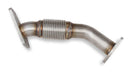 Hooker BH9307 Blackheart Up-Pipe; 2 in. Tubing; 304 Stainless Steel; 18-Gauge; w/Flex Joint; - Truck Part Superstore