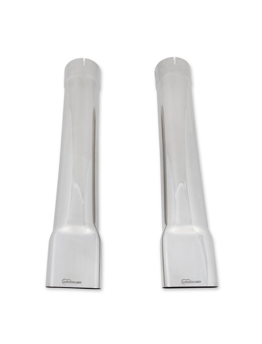 Hooker BHC303 Exhaust Tip Extension; 3 in. R/T/Super Bee Style; Polished Stainless Steel Tip; - Truck Part Superstore