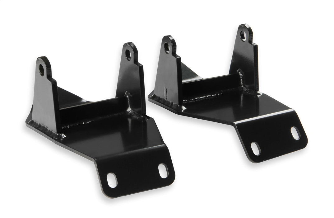 Hooker BHS511 Engine Mount Brackets; Blackheart; For Use w/LS/LT Swap Engine; Black Coating; - Truck Part Superstore