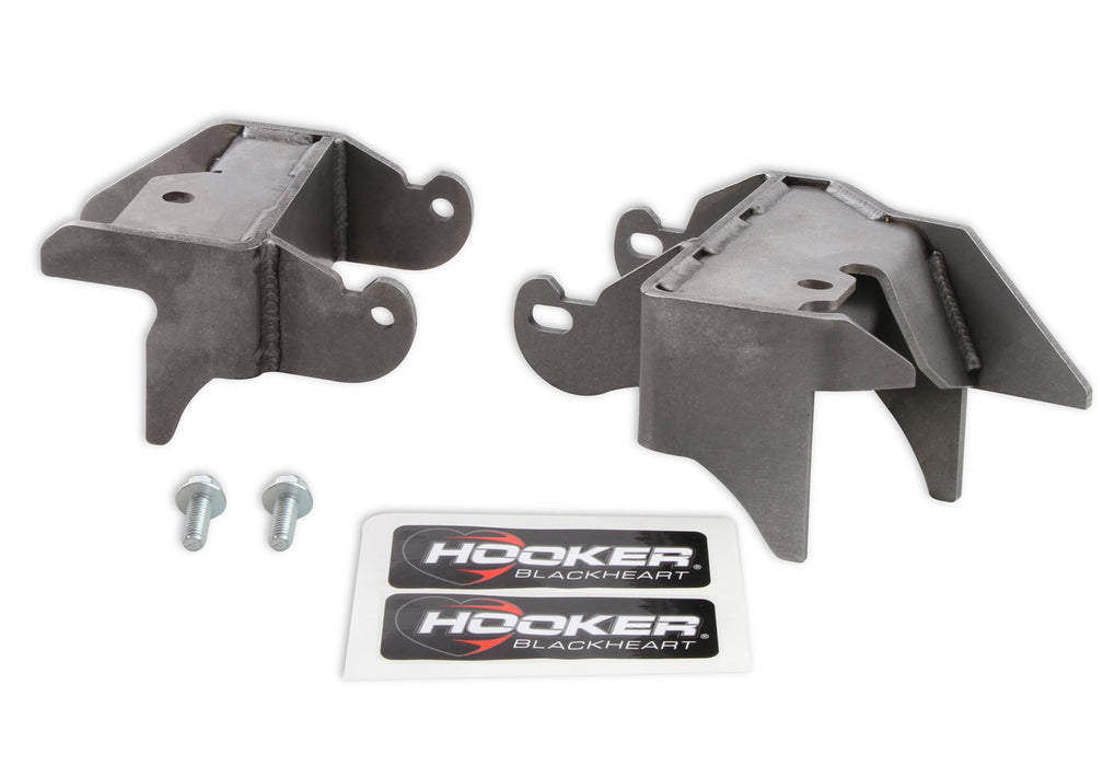 Hooker BHS513 Engine Mount Brackets; Fits w/1997-2006 Jeep Wrangler TJ; LS Or LT Engine Swap; - Truck Part Superstore