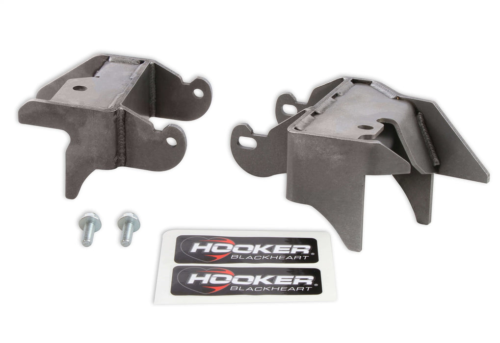 Hooker BHS513 Engine Mount Brackets; Fits w/1997-2006 Jeep Wrangler TJ; LS Or LT Engine Swap; - Truck Part Superstore