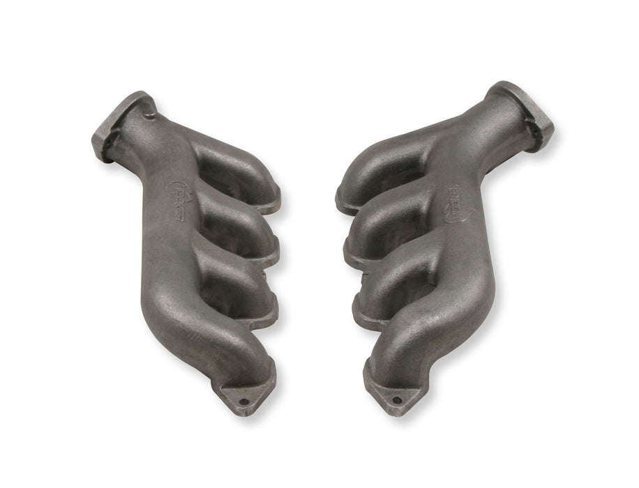 Hooker BHS516 Hooker Exhaust Manifolds; Fits GM LT Swap Cast Iron; 2.5 in. Outlet; Raw; - Truck Part Superstore