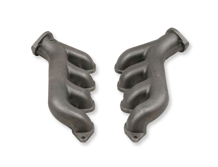 Hooker BHS516 Hooker Exhaust Manifolds; Fits GM LT Swap Cast Iron; 2.5 in. Outlet; Raw; - Truck Part Superstore