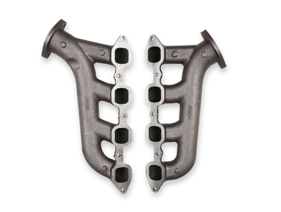 Hooker BHS516 Hooker Exhaust Manifolds; Fits GM LT Swap Cast Iron; 2.5 in. Outlet; Raw; - Truck Part Superstore