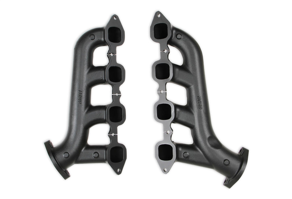 Hooker BHS518 Hooker Exhaust Manifolds; Fits GM LT Swap Cast Iron; 2.5 in. Outlet; Black; - Truck Part Superstore