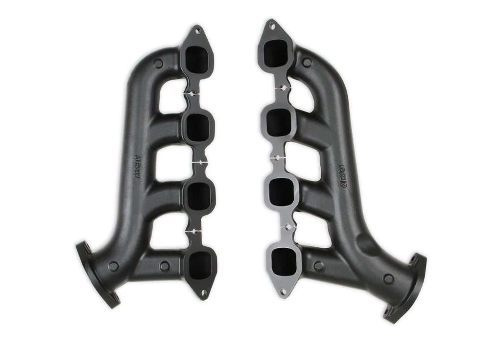 Hooker BHS518 Hooker Exhaust Manifolds; Fits GM LT Swap Cast Iron; 2.5 in. Outlet; Black; - Truck Part Superstore