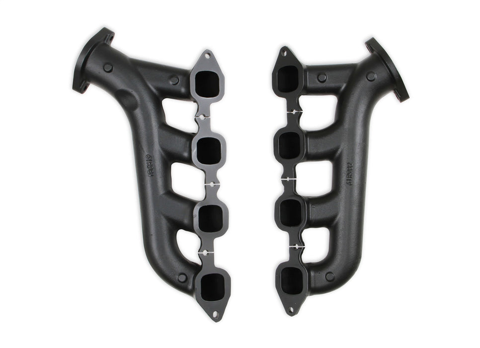 Hooker BHS518 Hooker Exhaust Manifolds; Fits GM LT Swap Cast Iron; 2.5 in. Outlet; Black; - Truck Part Superstore