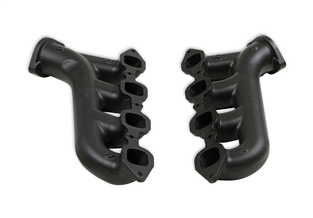 Hooker BHS518 Hooker Exhaust Manifolds; Fits GM LT Swap Cast Iron; 2.5 in. Outlet; Black; - Truck Part Superstore