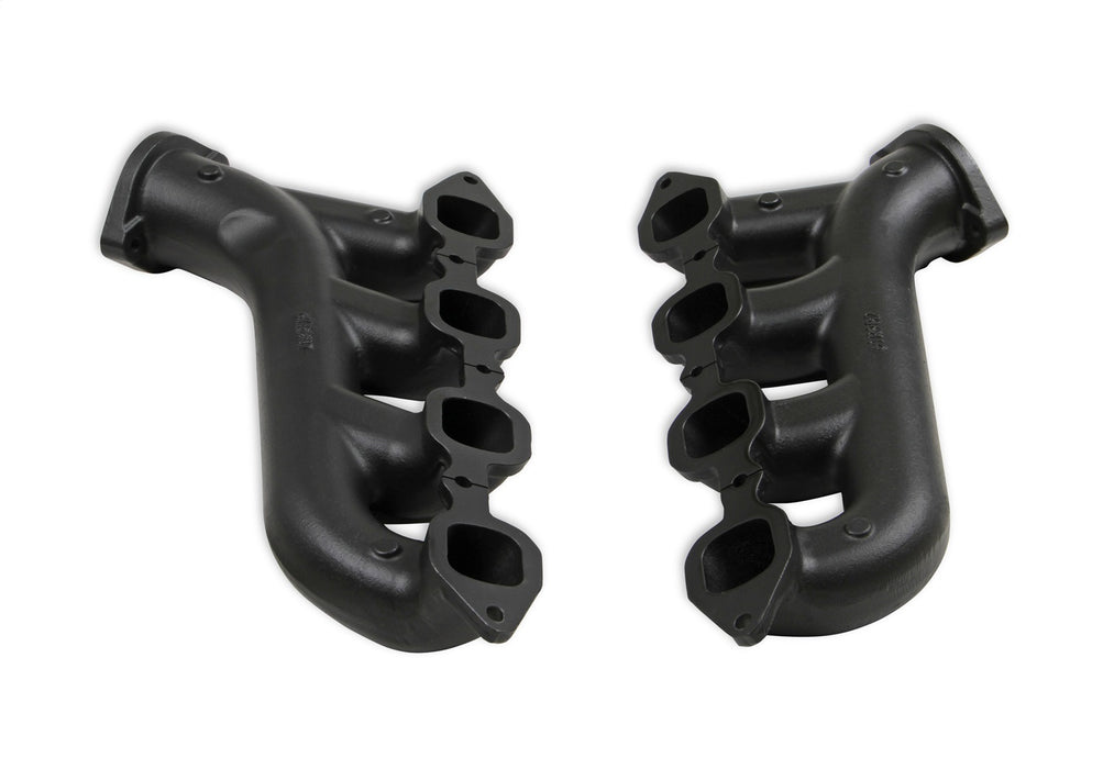 Hooker BHS518 Hooker Exhaust Manifolds; Fits GM LT Swap Cast Iron; 2.5 in. Outlet; Black; - Truck Part Superstore