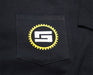 Superlift PC55P2XL Jet Black 2XL T-Pocket Style Front with Superlift Emblem and Superlift logo Back - Truck Part Superstore