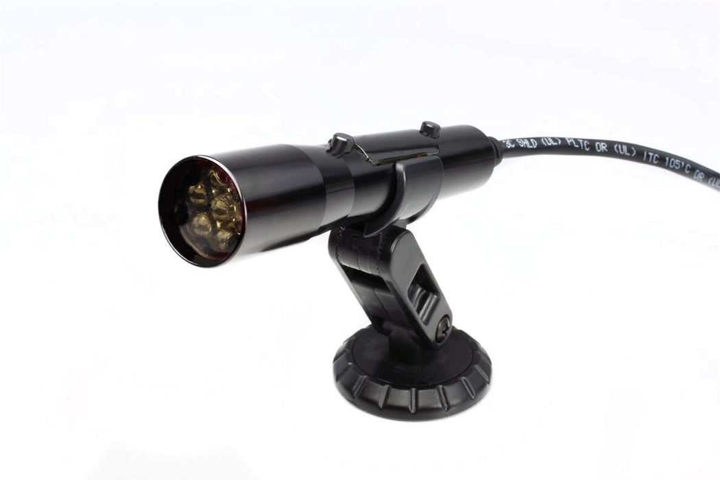 Holley 840007 Sniper Standalone Shift Light; Black Tube; Red LED; Direct Wire Connection; - Truck Part Superstore