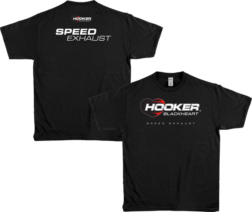 Hooker 10155-XXLHKR Hooker T-Shirt; Hooker Blackheart Logo; Black; XXL; - Truck Part Superstore