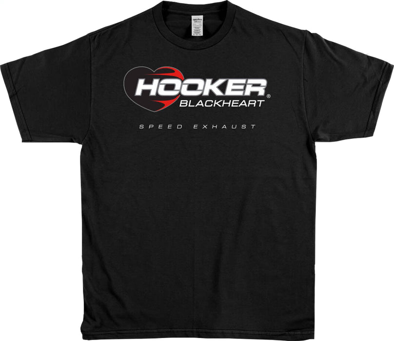 Hooker 10155-MDHKR Hooker T-Shirt; Hooker Blackheart Logo; Black; Medium; - Truck Part Superstore