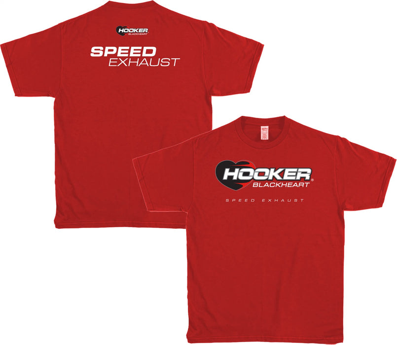 Hooker 10154-XXLHKR Hooker T-Shirt; Hooker Blackheart Logo; Red; XXL; - Truck Part Superstore