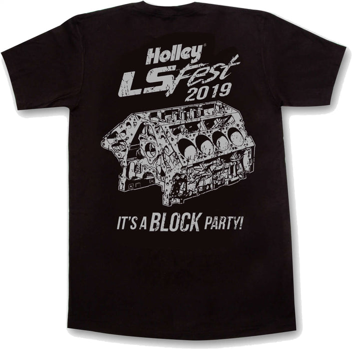 Holley 10234-MDHOL 2019 LS Fest Block Party Tee - Truck Part Superstore