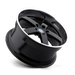 Beyern 1985BYR305120B72 BEBYR 19X8.5 5X120 G-BLK MIR-LP 30MM - Truck Part Superstore