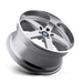 Beyern 2205BYR205120S72 BEBYR 22X10.5 5X120 SLV MIR-LP 20MM - Truck Part Superstore