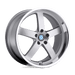 Beyern 1995BYR155120S72 BEBYR 19X9.5 5X120 SLV MIR-LP 15MM - Truck Part Superstore