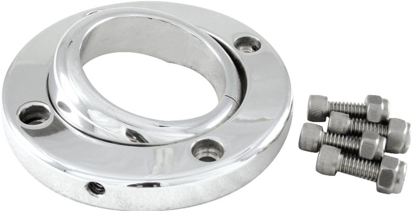 Borgeson 909001 Swivel Floor Mount For 1 3/4in. Steering Column; Machine Finish Aluminum - Truck Part Superstore