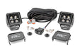 Rough Country 71049 LED Light Ditch Mount 2 Inch Black Series Pair Amber DRL 21-22 Ford Bronco Rough Country - Truck Part Superstore